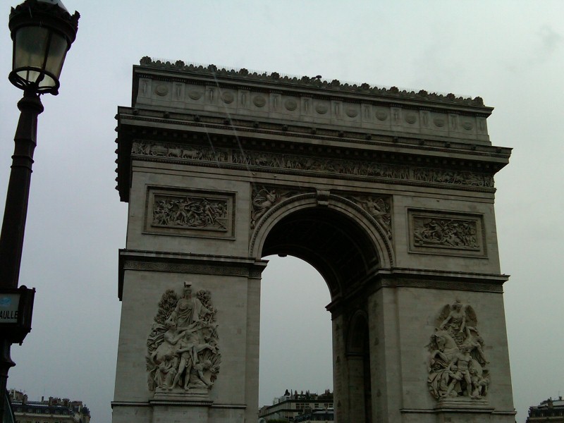 Top of the Arc de Triomphe