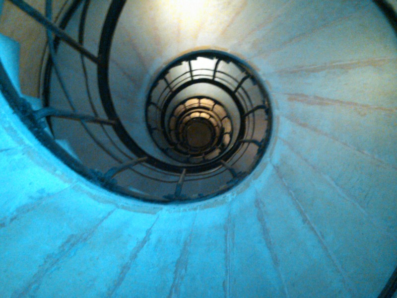 Stairs to the top of the Arc 2