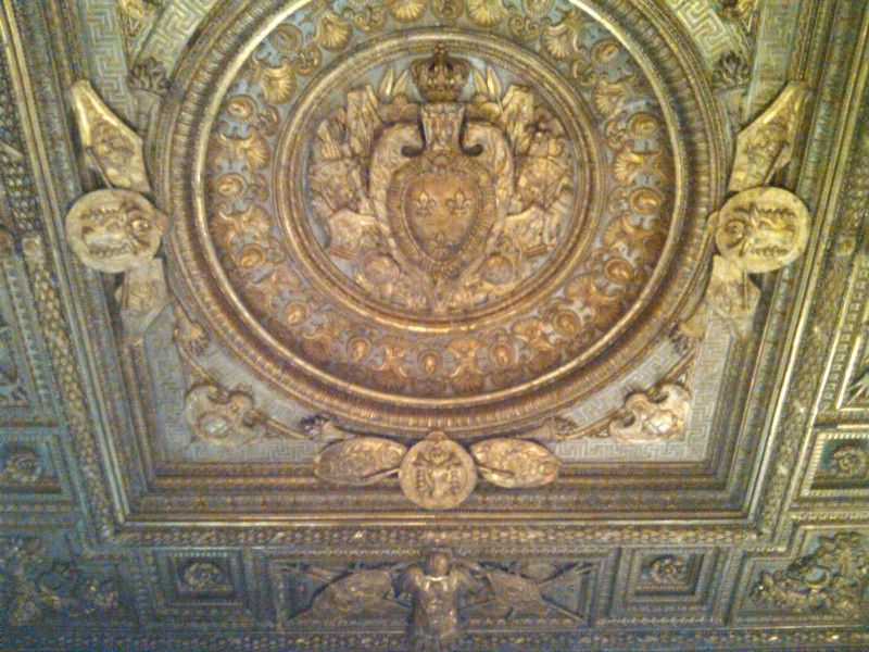 Ceilings at the Louvre