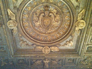 Ceilings at the Louvre